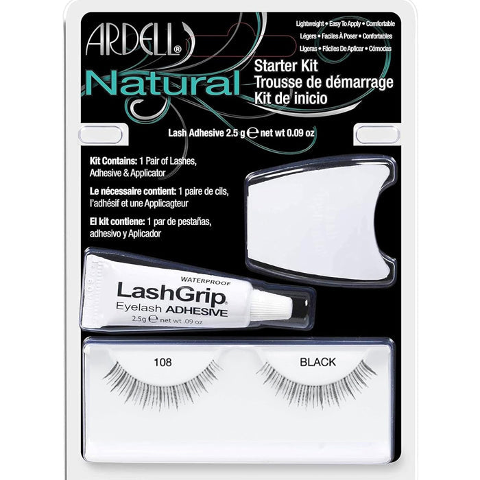 Ardell Lashes - STARTER KIT (101/105/108/110) BLACK