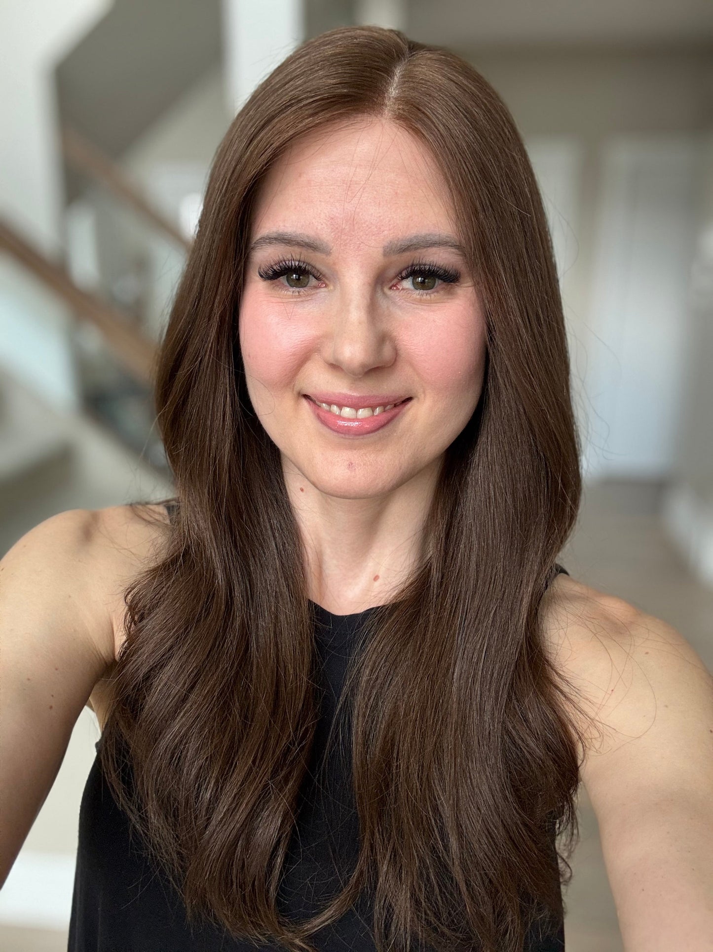 Euro Wig #2: 20" Medium Brown Comfort Cap (S/M)