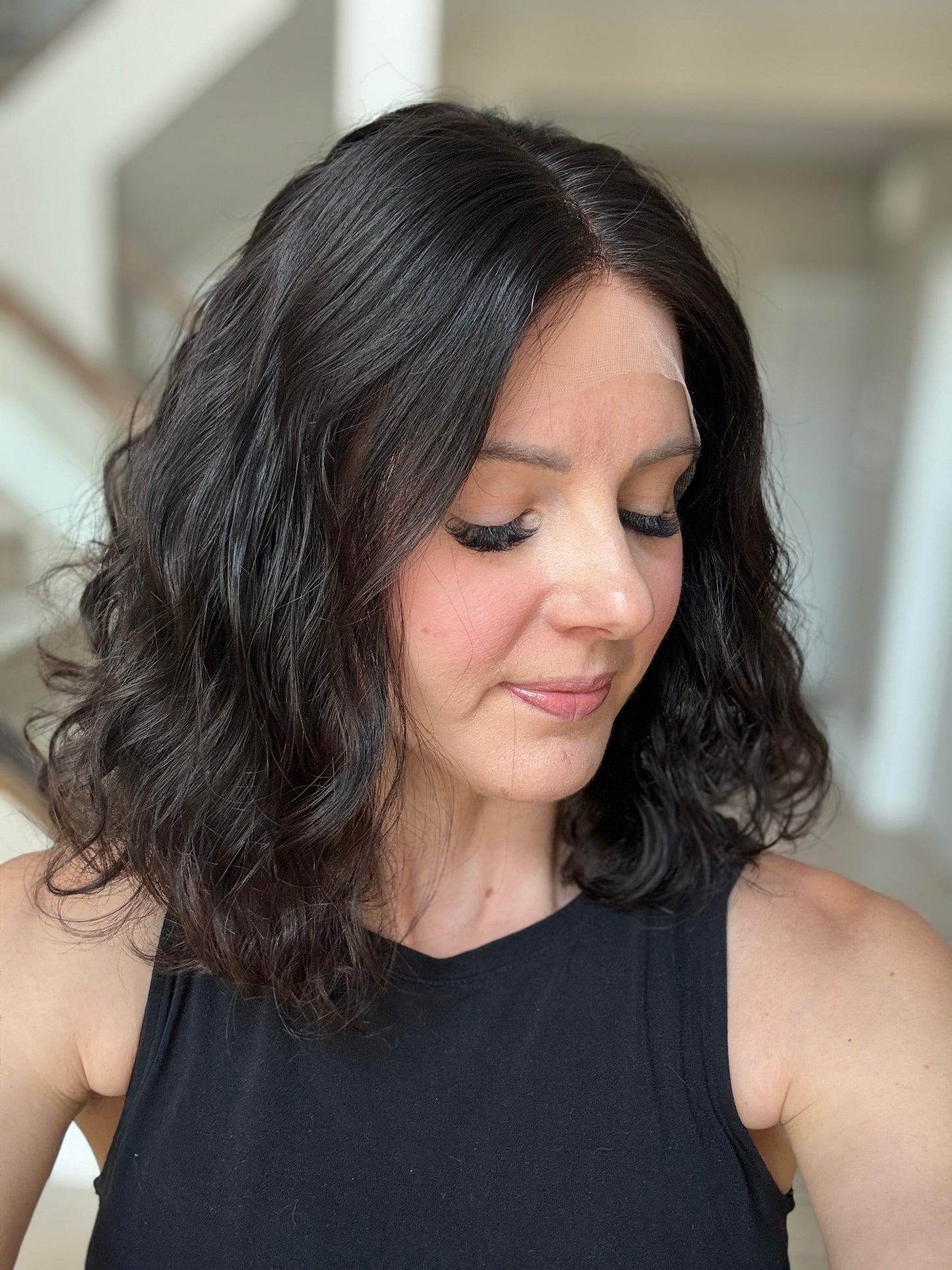 14" Mira Wavy Luxury Cap Lace Top Wig (M) (FINAL SALE)