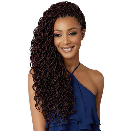 Bobbi Boss African Roots Pre-Looped Crochet Braids - CURLY LOCS 14/18"