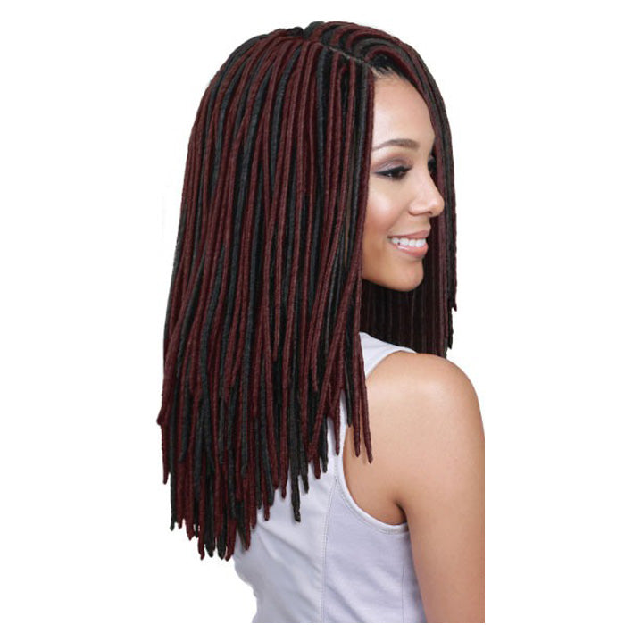 Bobbi Boss African Roots Pre-Looped Crochet Braids - BOMBA FAUX LOCS MANE 14"