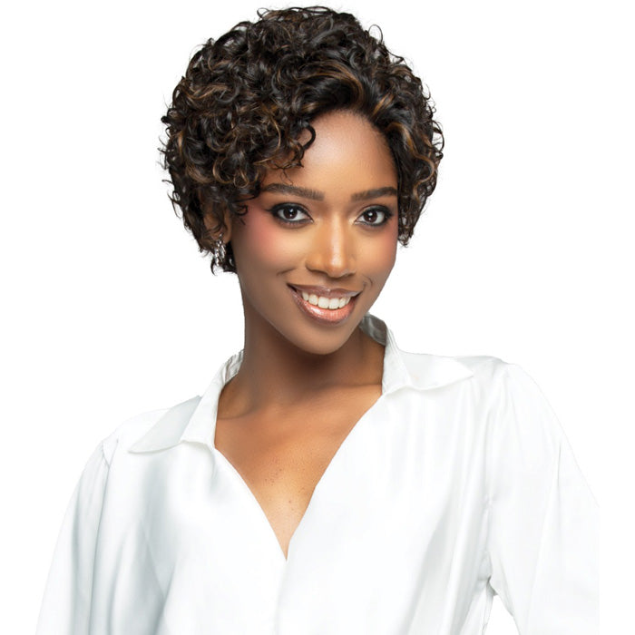 Bobbi Boss 100% Unprocessed Human Hair Lace Front Wig - BNL002 ELENA