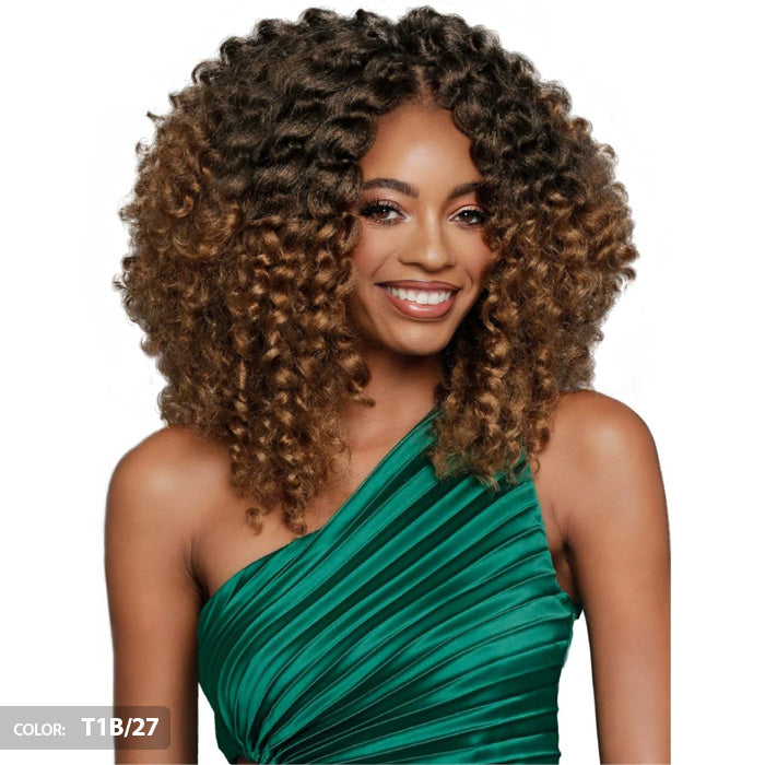 Bobbi Boss Pre-Looped Crochet Braids - BRAZILIAN BATON CURL 10" 2X