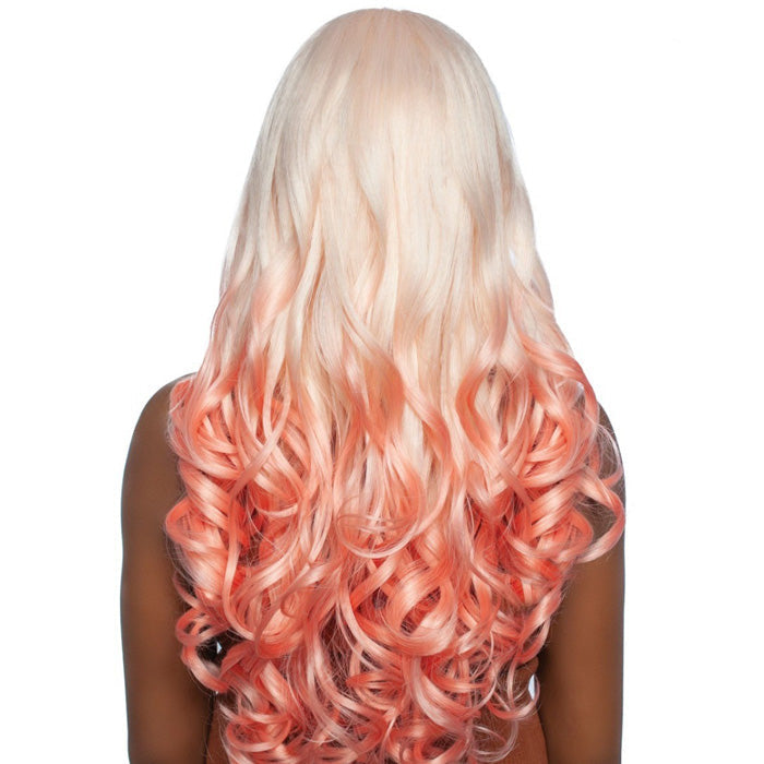 Mane Concept Brown Sugar Caramel Fiesta Glueless Human Hair Blend HD Lace Front Wig - CARAMEL 03