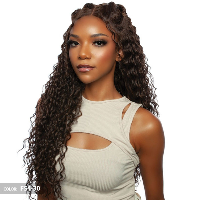 Mane Concept Brown Sugar Skinbond Lace Glueless 9"x6" Pre-Plucked HD Lace Front Wig - BSSB204