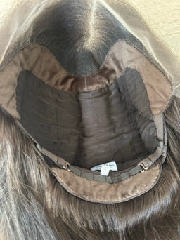 Euro Wig #10: 15" Medium Warm Brown Luxury Cap (XS)