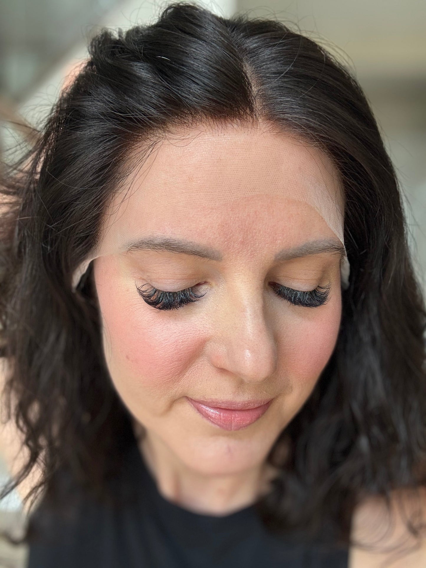 14" Mira Wavy Luxury Cap Lace Top Wig (M) (FINAL SALE)