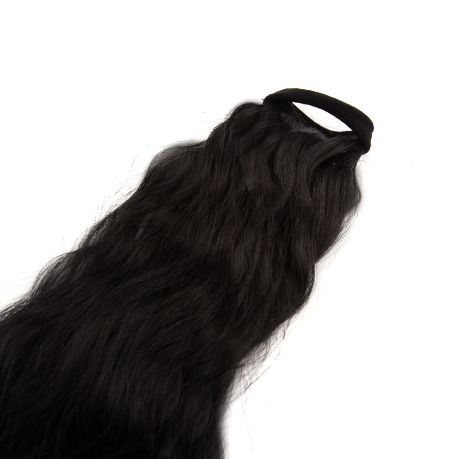 JBEXTENSION 30INCH Long body wave Ponytail Extension with Hair Tie Hair Extensions Ponytail Natural Soft Synthetic Hair Piece for Women