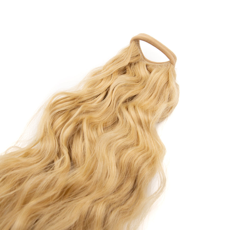 JBEXTENSION 30INCH Long body wave Ponytail Extension with Hair Tie Hair Extensions Ponytail Natural Soft Synthetic Hair Piece for Women