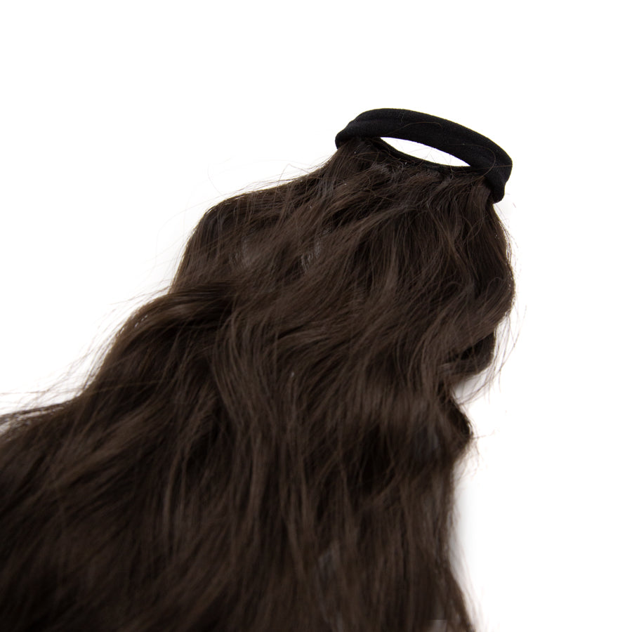 JBEXTENSION 30INCH Long body wave Ponytail Extension with Hair Tie Hair Extensions Ponytail Natural Soft Synthetic Hair Piece for Women