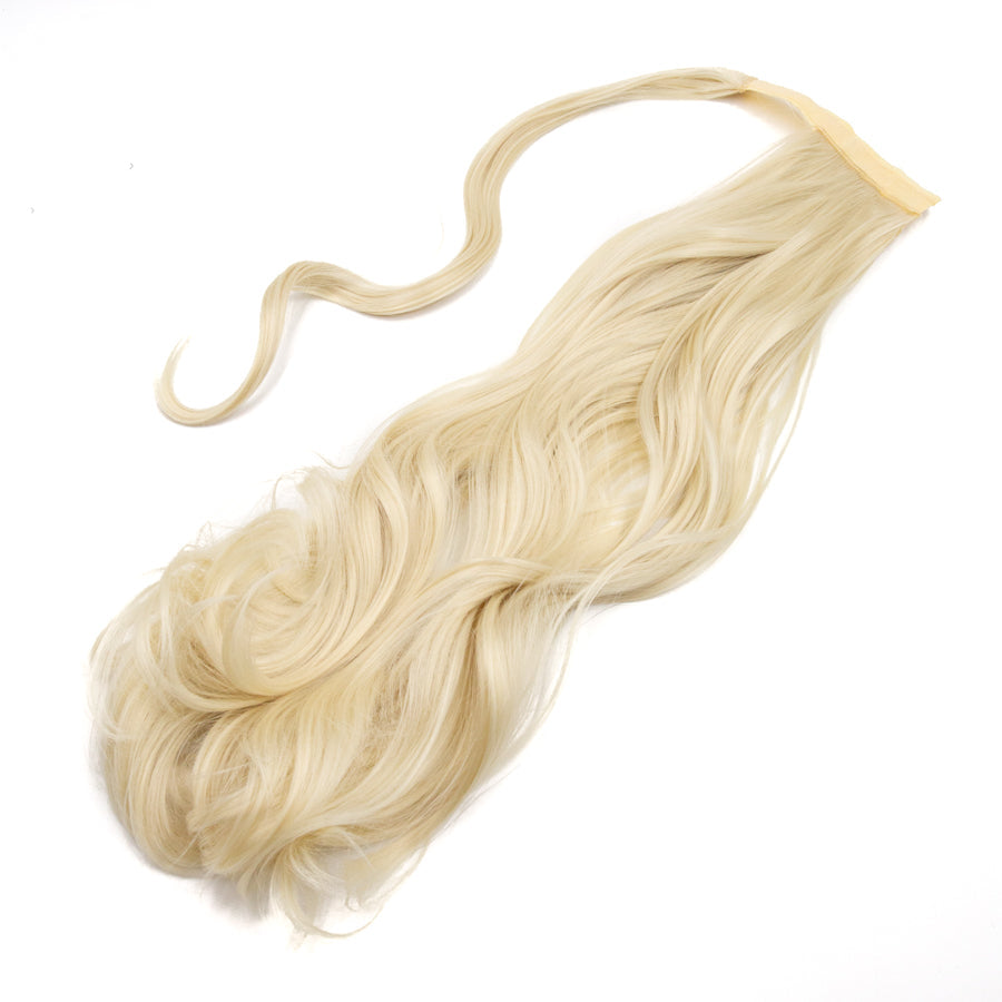 23" Ponytail Curly Clip-In Dark Colour