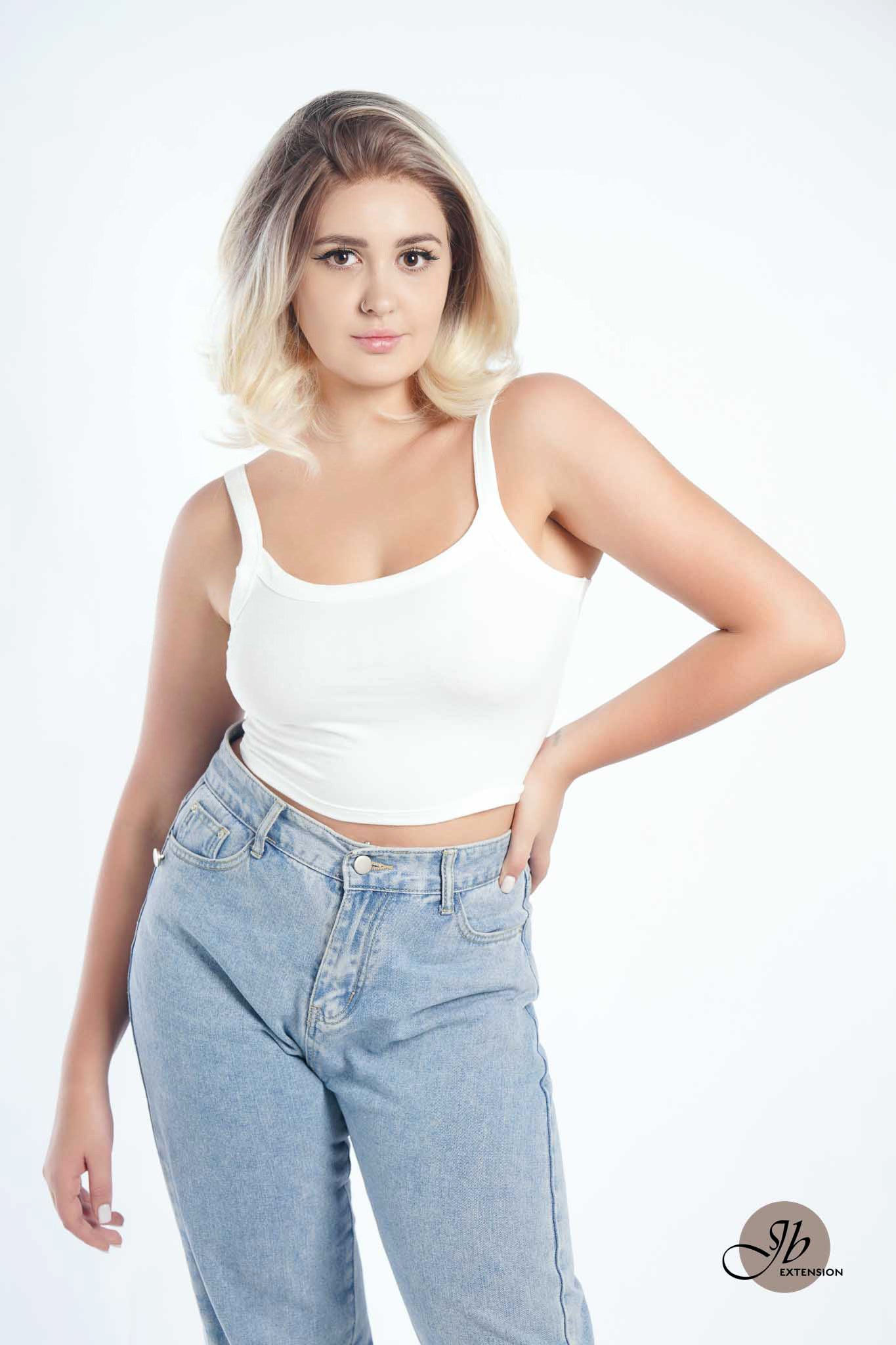 JBEXTENSION 10 Inches Light Blonde Curly Lace Front Wig.Pre Plucked 13*4 HD Transparent Lace Frontal Handmade Futura Fiber Swiss Lace Synthetic Fiber Pre-Cut Lace Glueless Wig JADOR GOLD