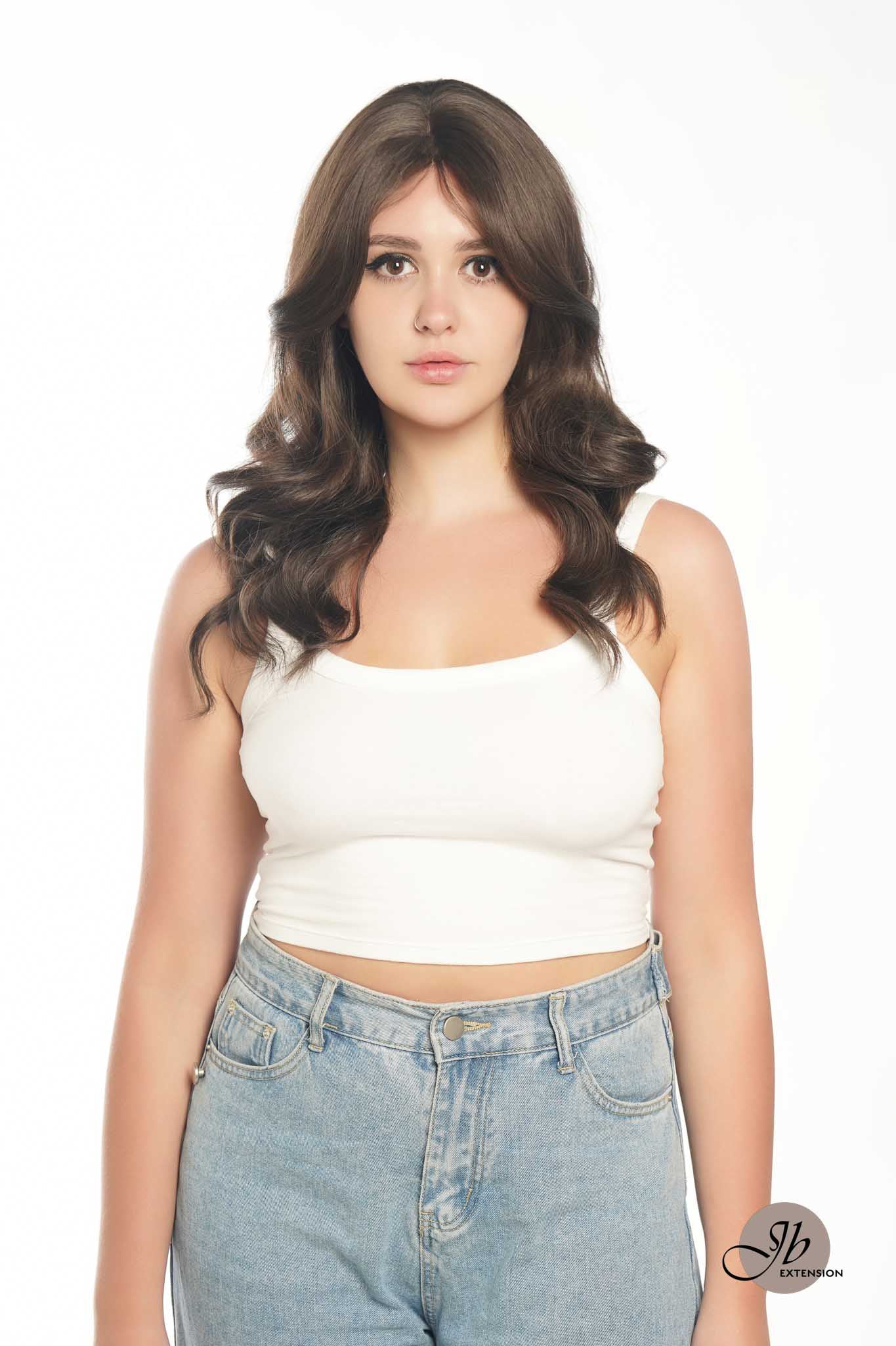 JBEXTENSION GENERATION FIVE 20 Inches Brown Body Wave Wig QUINN BROWN G5