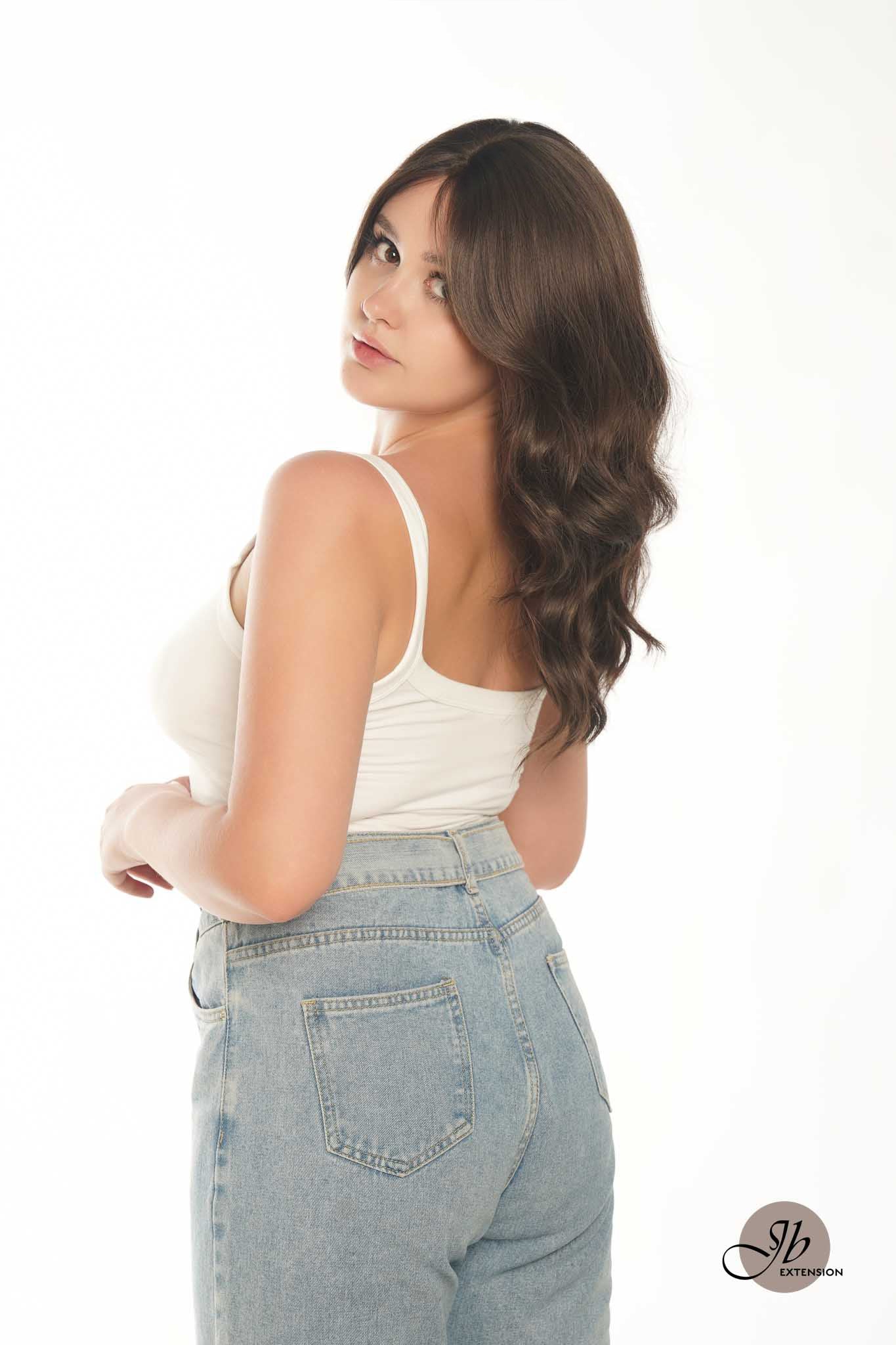 JBEXTENSION GENERATION FIVE 20 Inches Brown Body Wave Wig QUINN BROWN G5