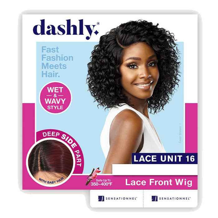 Sensationnel Dashly Wet & Wavy Lace Front Wig - LACE UNIT 16
