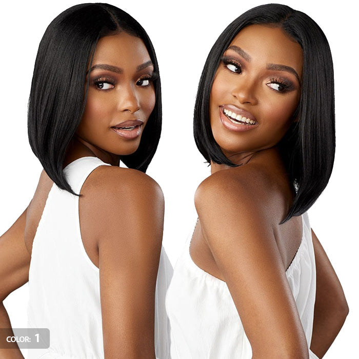 Sensationnel Dashly Salt & Pepper 4" Deep Part HD Lace Front Wig - SP LACE UNIT 1