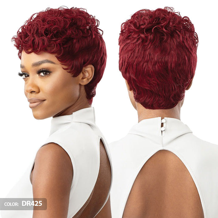 Outre Premium Duby 100% Human Hair Clipper Cut Wig - RAVEN