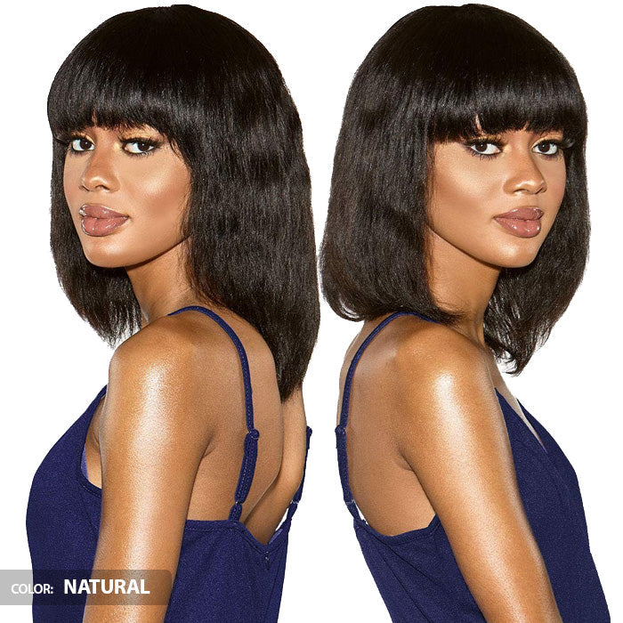 Sensationnel 12A 100% Virgin Human Hair Wet & Wavy Full Wig - BOHEMIAN BOB