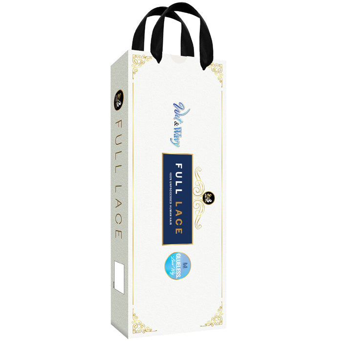 Bobbi Boss Glueless 100% Unprocessed Human Hair Hand-Tied HD Full Lace Wig - FLH021-WET & WAVY 32"