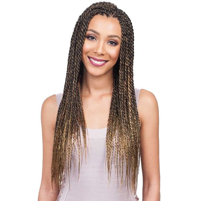 Bobbi Boss Pre-Stretched Braid - FEATHER TIP 54"