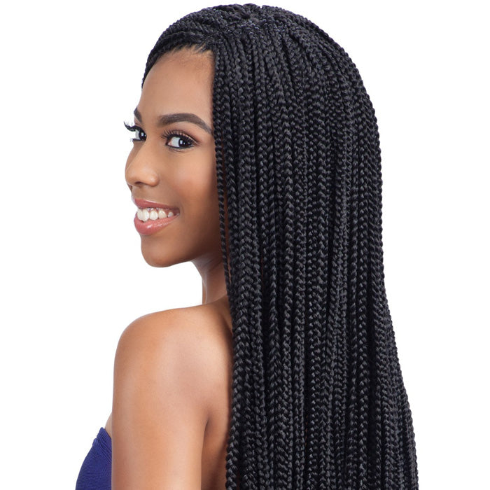 Model Model Glance Pre-Looped Crochet Braid - LONG SMALL BOX BRAID