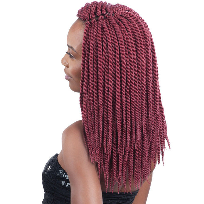 Model Model Glance Pre-Looped Crochet Braid - SENEGALESE TWIST LARGE 12"