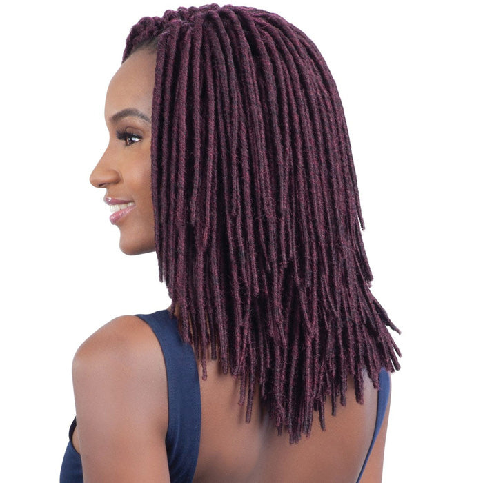 Model Model Glance Pre-Looped Crochet Braid - MEDIUM SOFT FAUX LOC 10" 2X