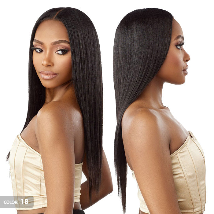 Sensationnel Empire Human Hair Weaves 7 PCS Butterfly Clip-In - STRAIGHT 18"