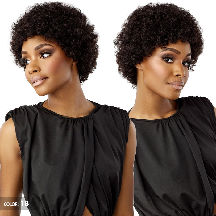Sensationnel Empire Wig Salt & Pepper 100% Human Hair Full Wig - BLISS