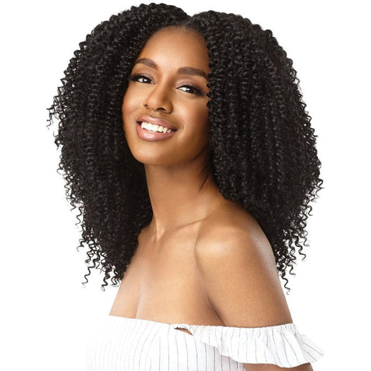 Outre Human Hair Blend Big Beautiful Hair Clip In 9 - 4A KINKY CURLY