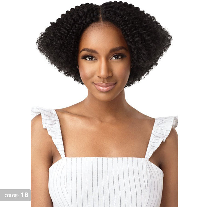 Outre Human Hair Blend Big Beautiful Hair Clip In 9 - 4A KINKY CURLY