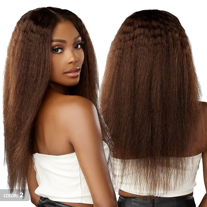 Sensationnel Empire  Wet & Wavy 100% Human Hair Weave - KINKY CURLY - 3 Packs Multi-Length