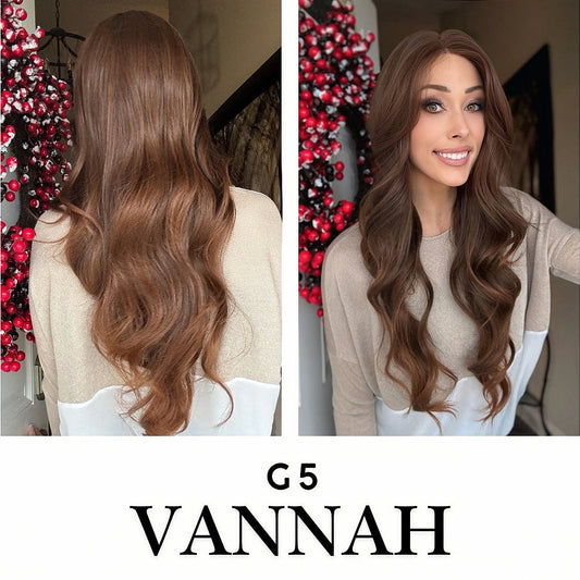 Nichole's Selection - GENERATION FIVE 28 Inches Copper Long Wave Wig VANNAH G5