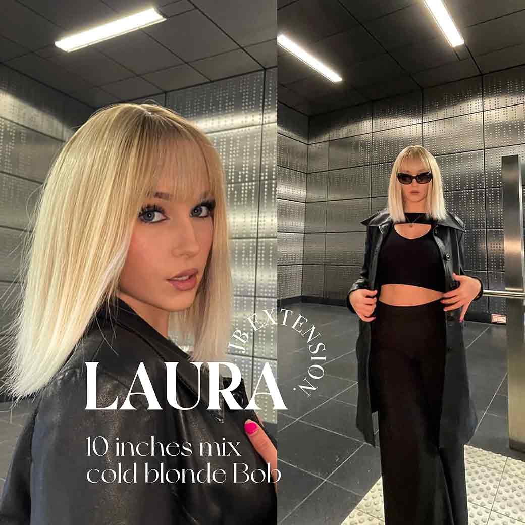Copy the influnce¡®s look with LAURA BLONDE