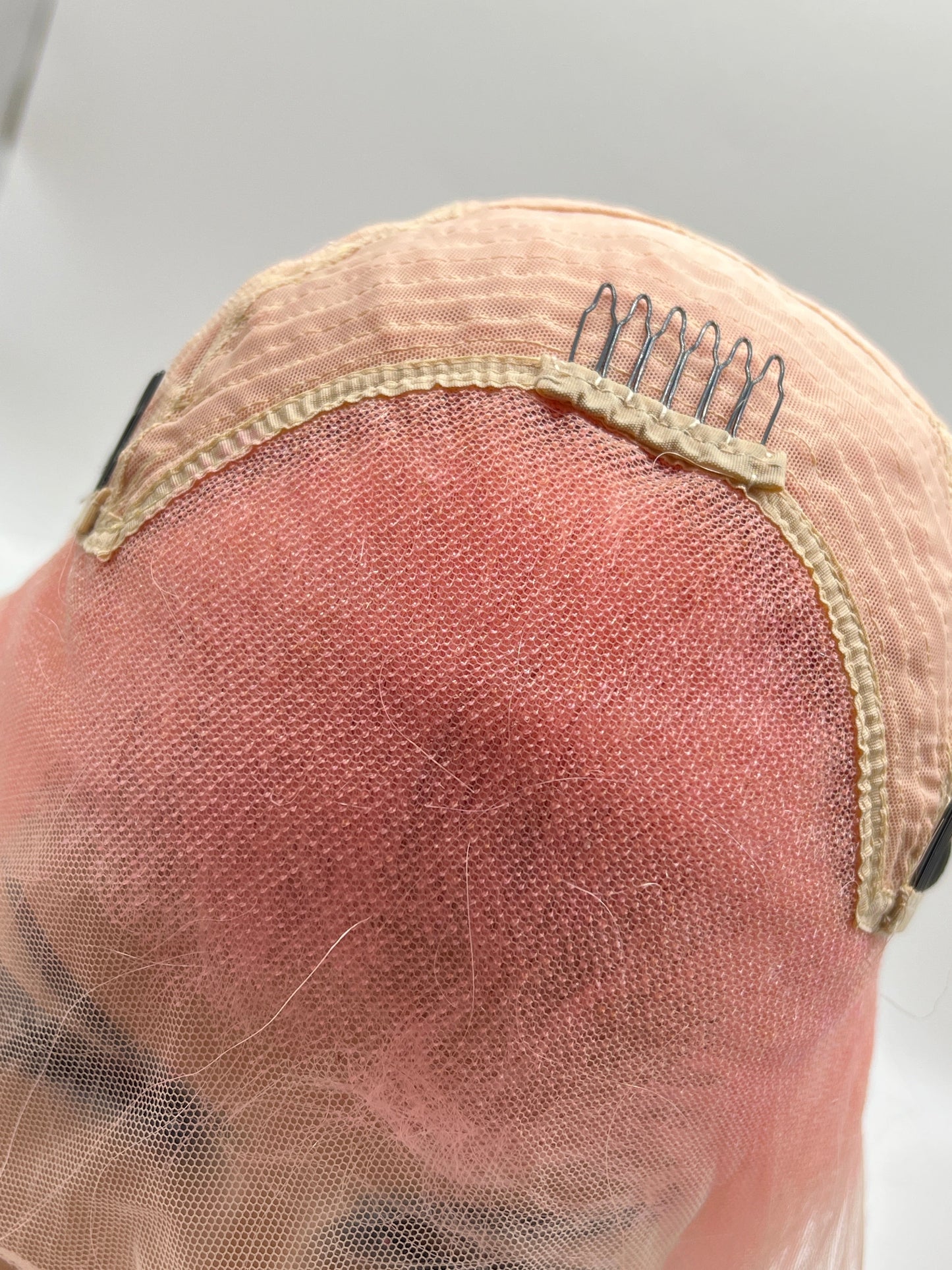 JBEXTENSION 10 Inches Real Human Hair 13x4 Bob Cut Pink Wig NICIK