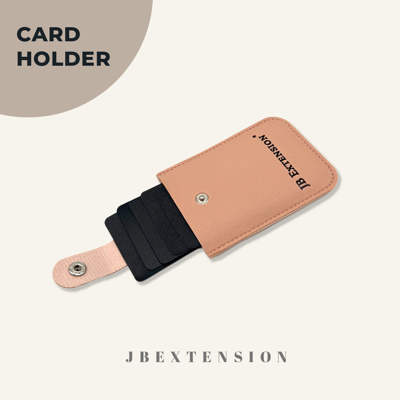 JBEXTENSION Card Holder Slim Minimalist Wallet, Front Pocket Wallets, Credit Card Holder for Men & Women