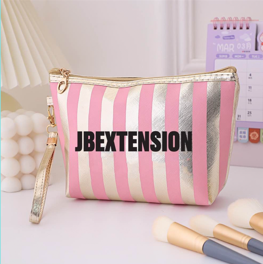 JBEXTENSION Makeup Bag Travel Cosmetic Bag Organizer Toiletry Bag Make Up Bags for Women Girls