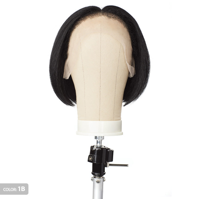 Sensationnel Curls Kinks Textured Glueless HD 13x6 Lace Front Wig - 13x6 KINKY BOB 9" - Kinky Edges