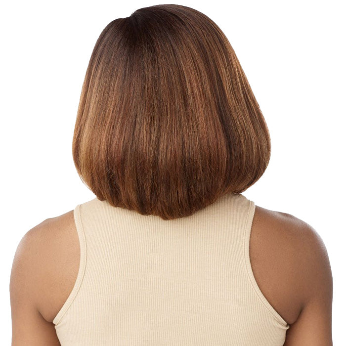 Sensationnel Curls Kinks & Co Glueless Textured HD Lace Front Wig - Y-PART KINKY CHIC BOB 12" - Kinky Edges