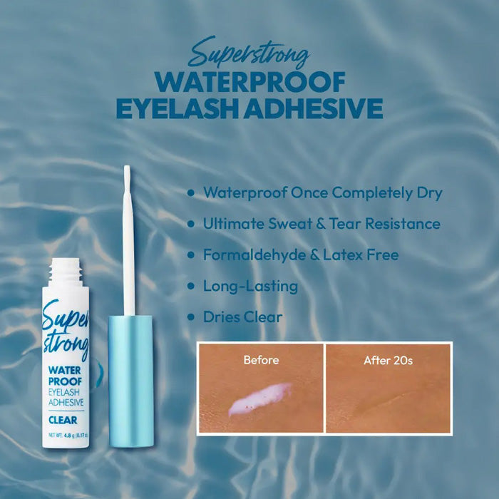 Kiss I-Envy Super Strong Waterproof  Eyelash Adhesive - CLEAR