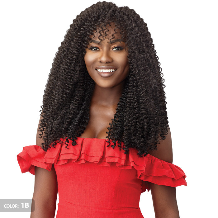 Outre X-Pression Twisted Up Crochet Braid - WATERWAVE FRO TWIST 22" 2X