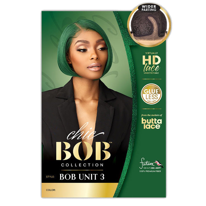 Sensationnel Butta Lace Chic Bob Glueless HD Lace Front Wig - BOB UNIT 3