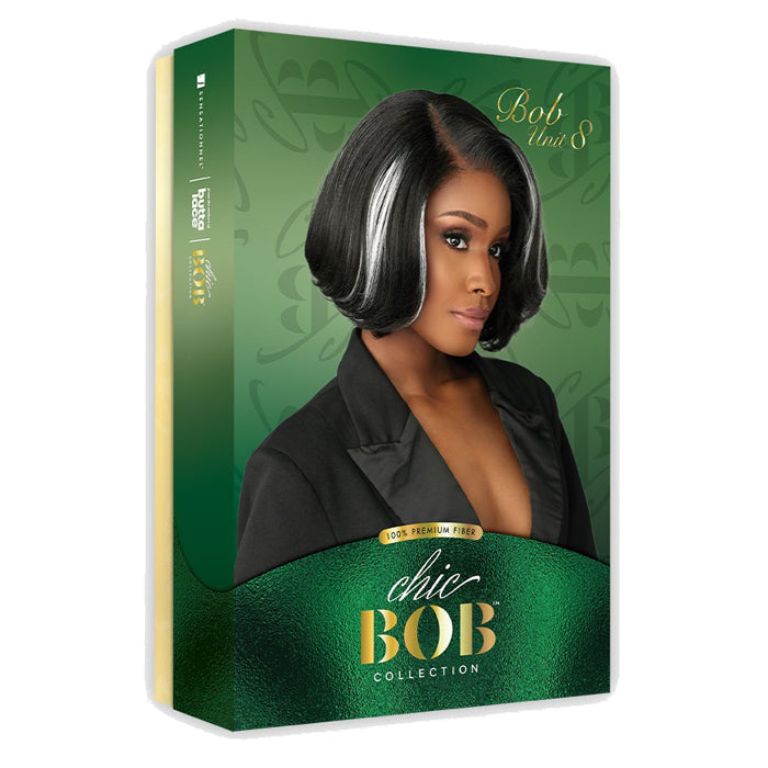 Sensationnel Chic Bob Glueless 5" Deep Part HD Lace Wig - BOB UNIT 8