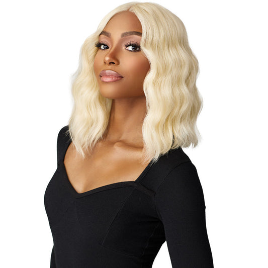 Sensationnel Chic Bob Glueless 5" Deep Part HD Lace Front Wig - LOB UNIT 5