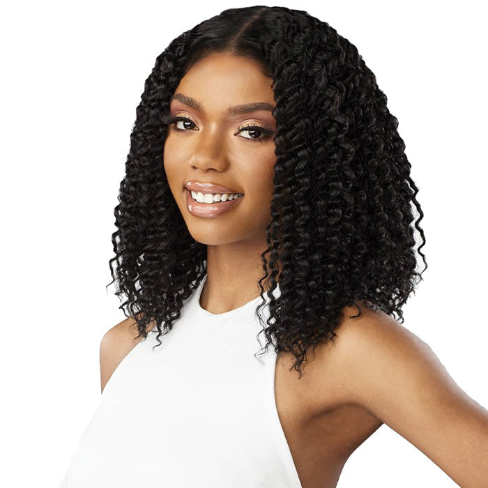 Sensationnel Butta Lace Wet and Wavy Glueless Human Hair Blend HD Lace Front Wig - W&W WATER WAVE 12