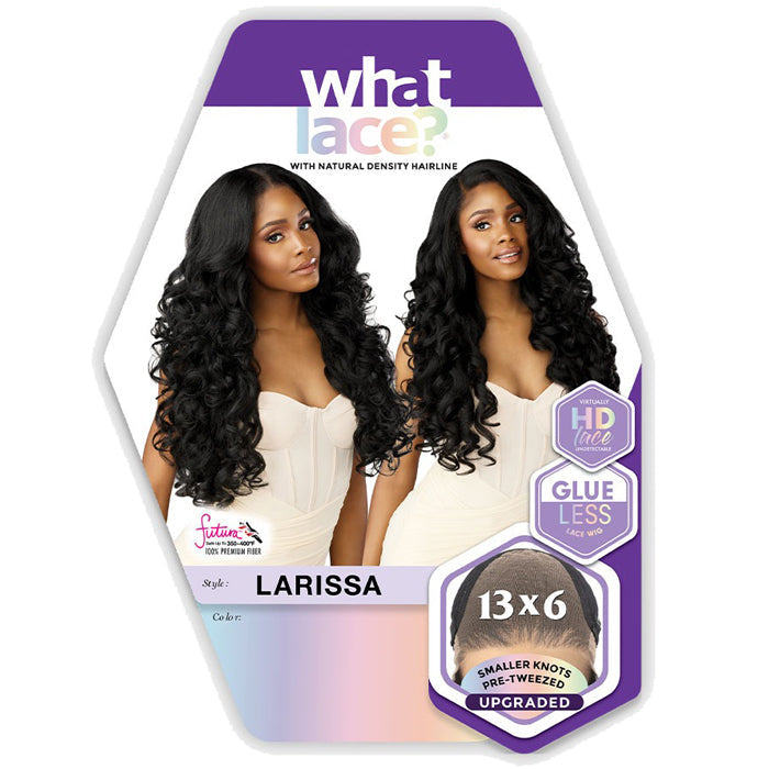 Sensationnel What Lace Glueless 13x6 HD Lace Frontal Wig - LARISSA