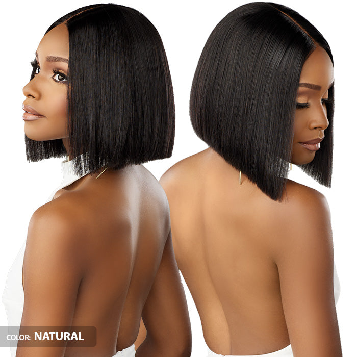 Sensationnel Pearlish 15A 100% Virgin Remy Hair 2x6 HD Lace Front Wig - CLASSIC BOB 10"- Bleached Knots