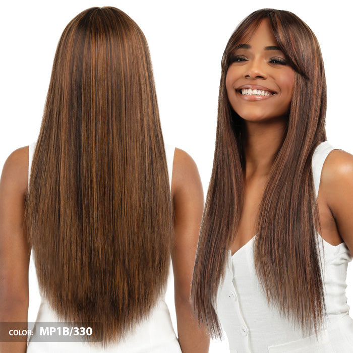 Bobbi Boss 100% Human Hair Full Wig - MH1314 STRAIGHT 26"