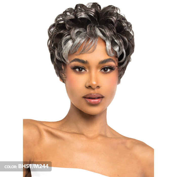 Bobbi Boss Stunna 100% Unprocessed Human Hair Full Wig - MH1511 BESSIE