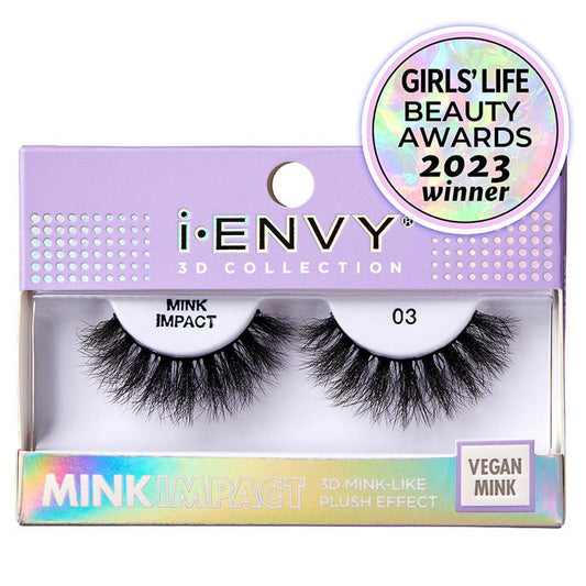 iENVY By Kiss 3D Collection Mink-Like Lashes - MINK IMPACT